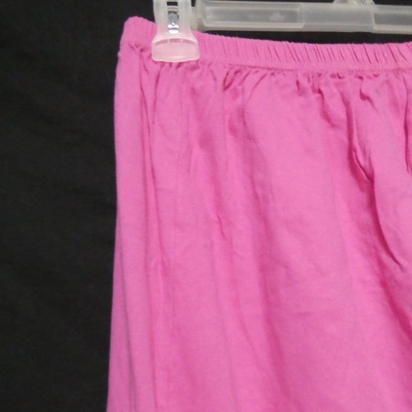 Pink Pajama / Loungewear Pants / Bottoms | Stretchy Waistband - Picture 3 of 16